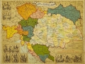 Karta Austrougarske monarhije od 1878. godine