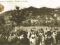 Konjic, 03. juni 1910. sati 9:00; Dolazak cara vozom u Konjic gdje mu je dobrodošlicu odao gradonačelnik Džaferbeg Sulejmanović